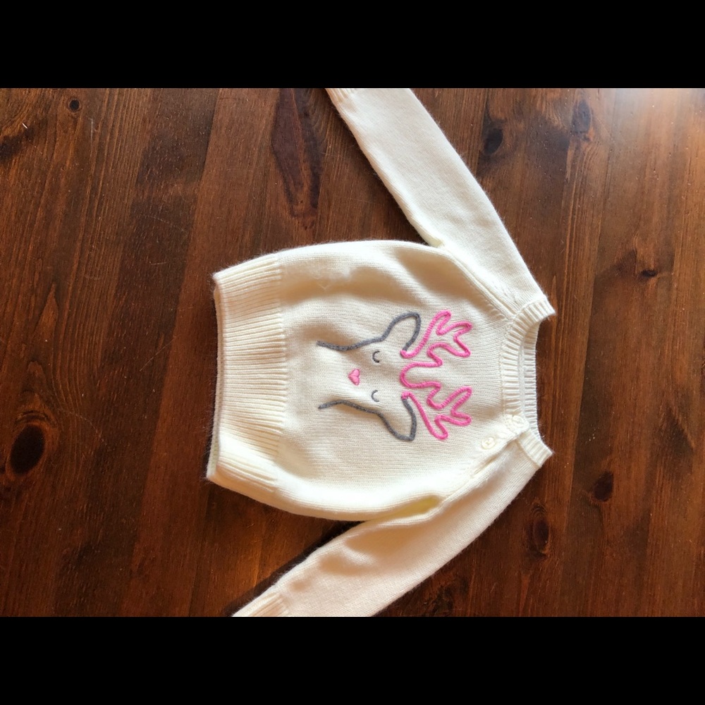 Reindeer Christmas sweater 18 months